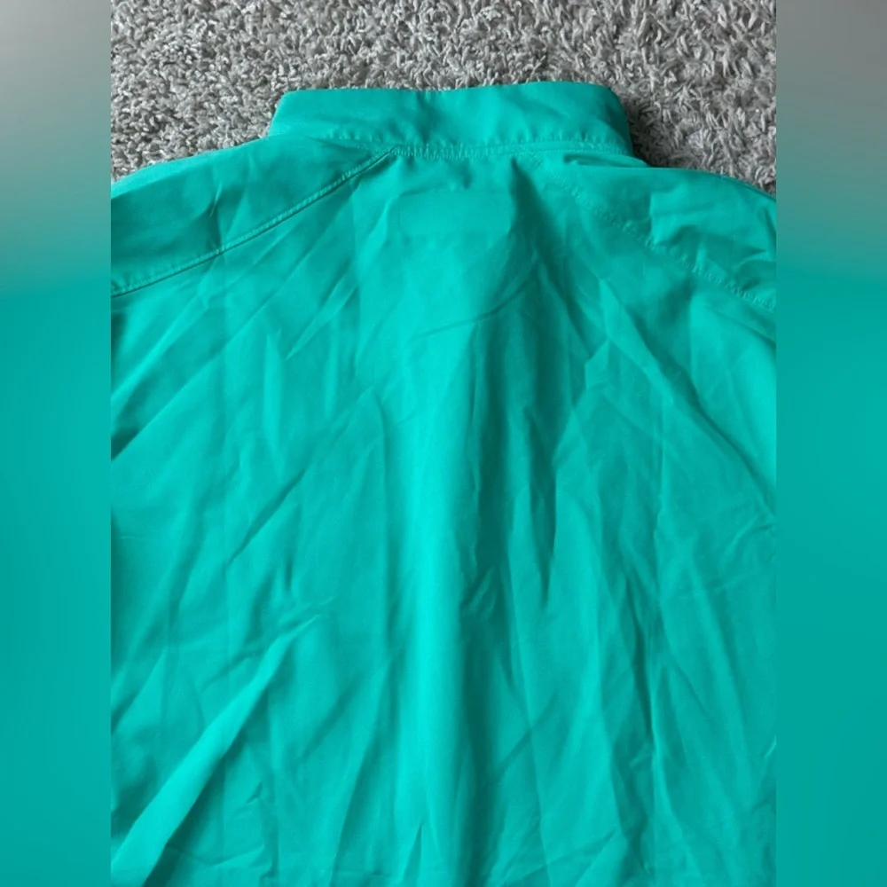 EUC Men’s Under Armour Green Storm Out and Back Stretch Woven Jacket Size XXL - Picture 12 of 14